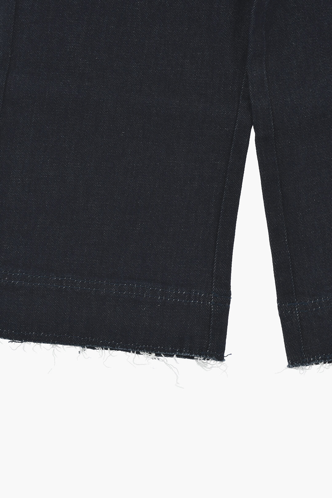 Max&Co. Kid 0405~Dark Wash Jeans with Frayed Hem, view 2