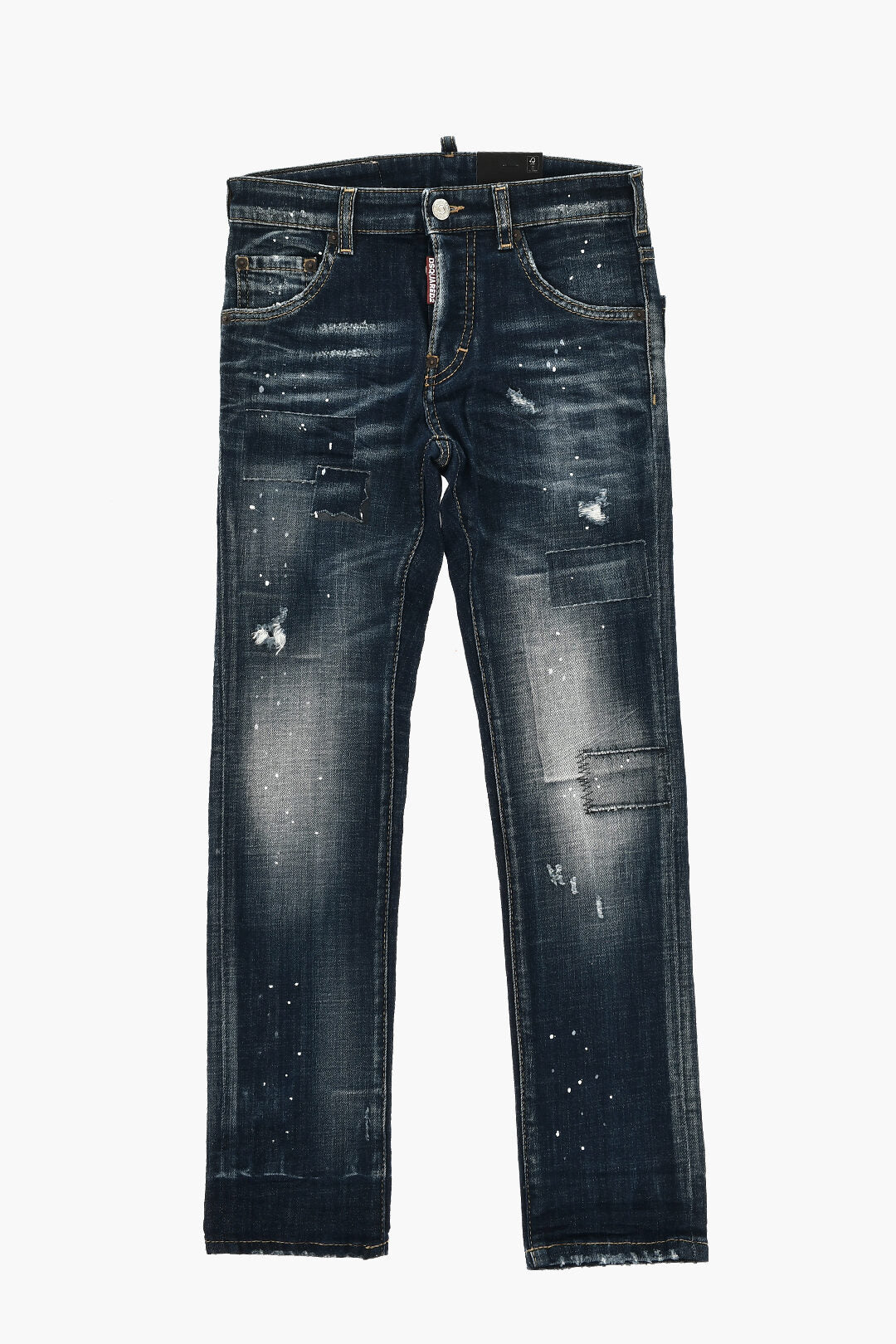 Dsquared2 Kids 0405~Delavè Denim 5-Pocket Jeans CATEN BROS 14cm