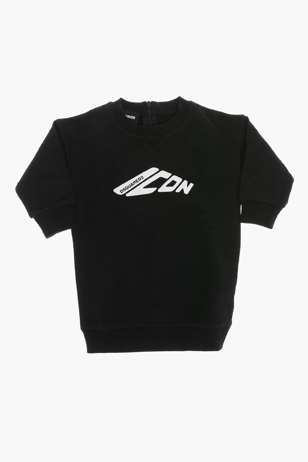 Dsquared2 Kids 1500~ICON Sweatshirt Dress With Long Sleeves And Back Zip
