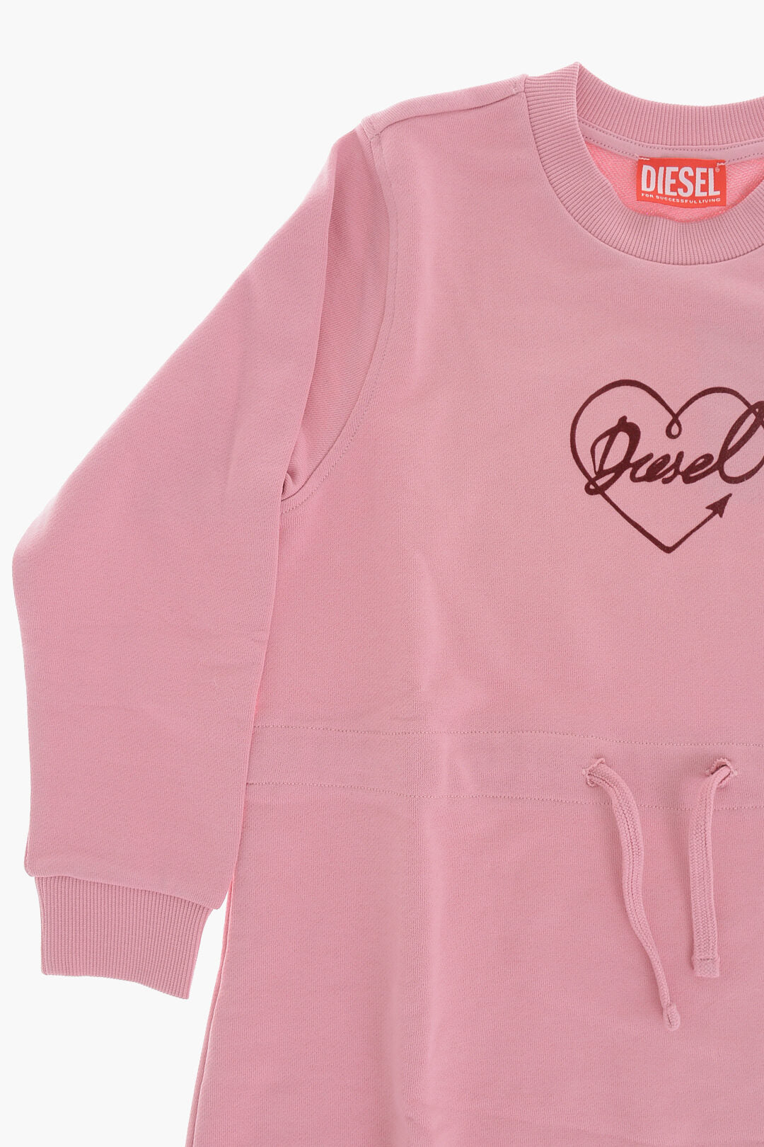 Diesel Kids 1050~Sweatshirt Dress with Velour Logo