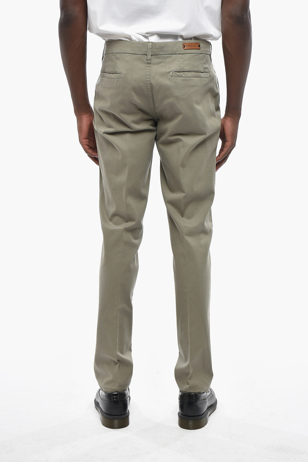 Corneliani 2850~ID Stretch Cotton Chino Pants CORINTO