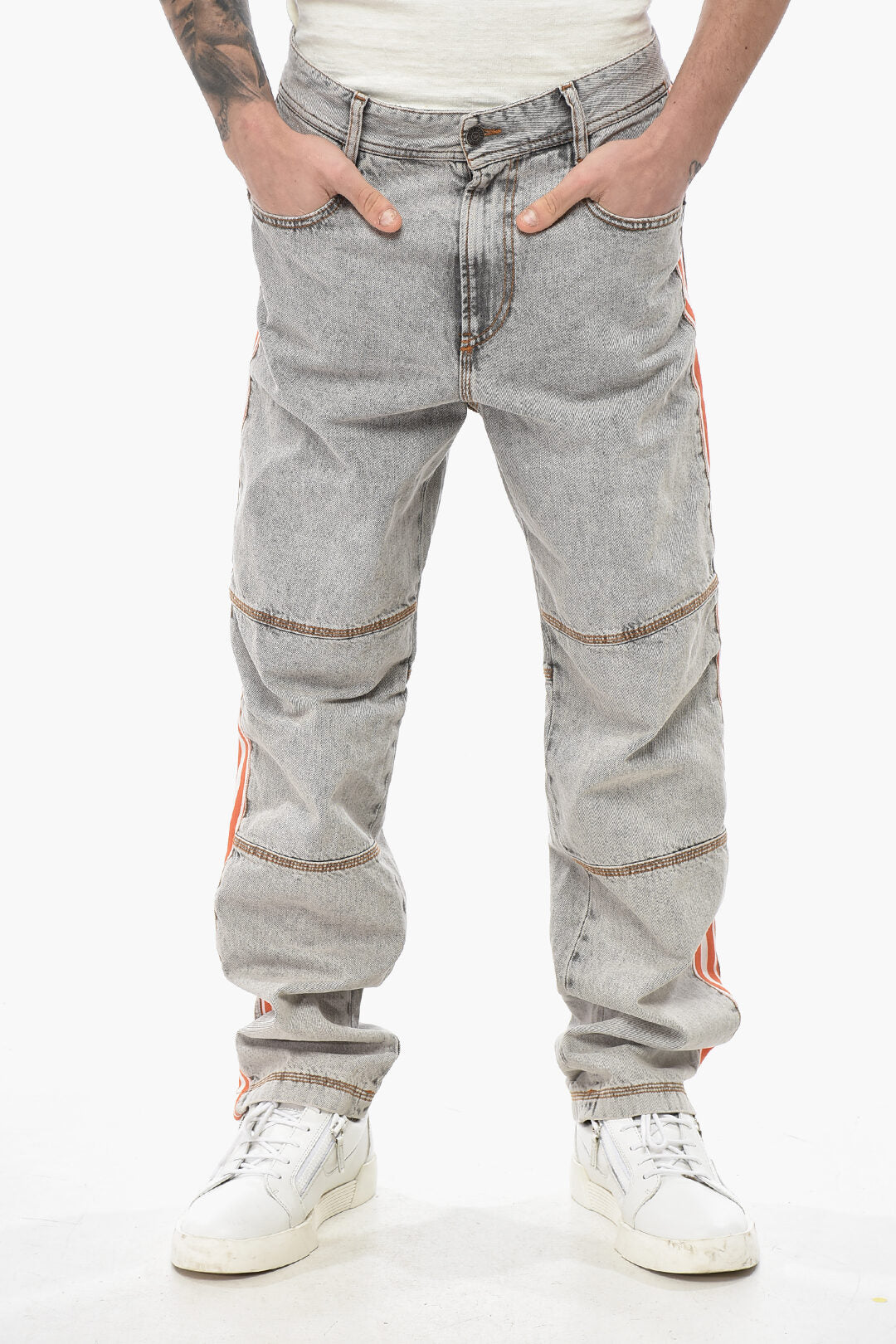 Diesel 2470~Regular Fit Jeans D-ARBUS With Contrasting Side Band 19cm L.30