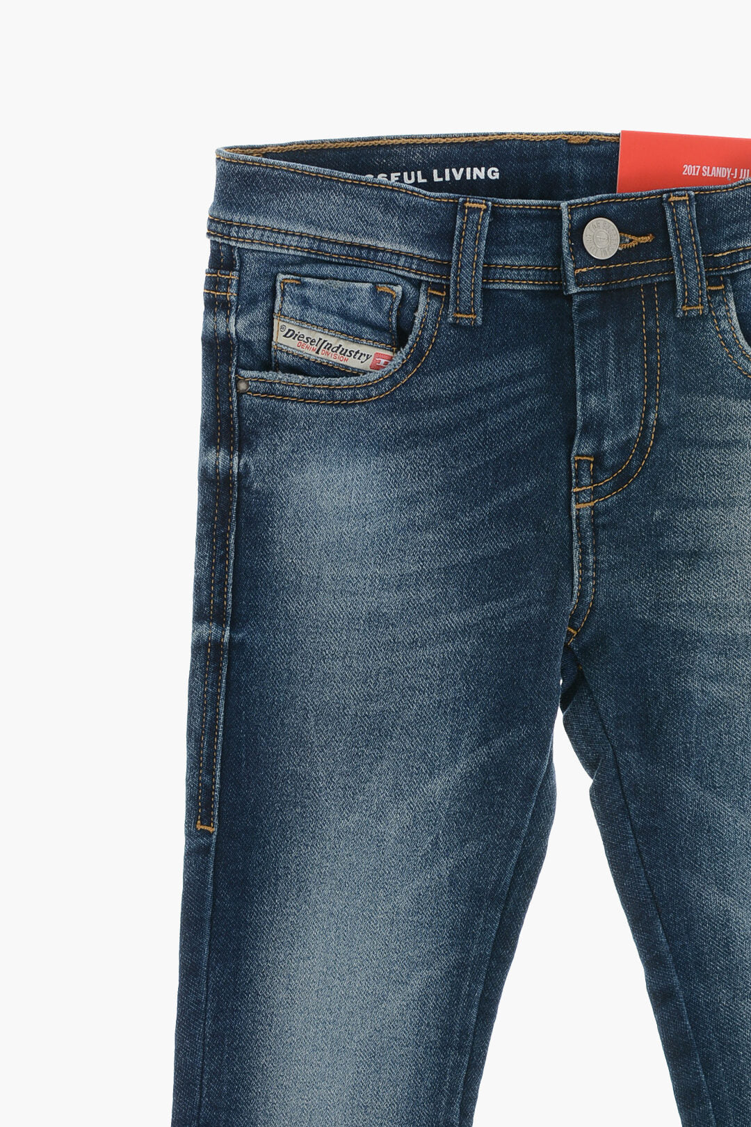 Diesel Kids 0405~Stonewashed Jeans 2007 SLANDY -J, view 2