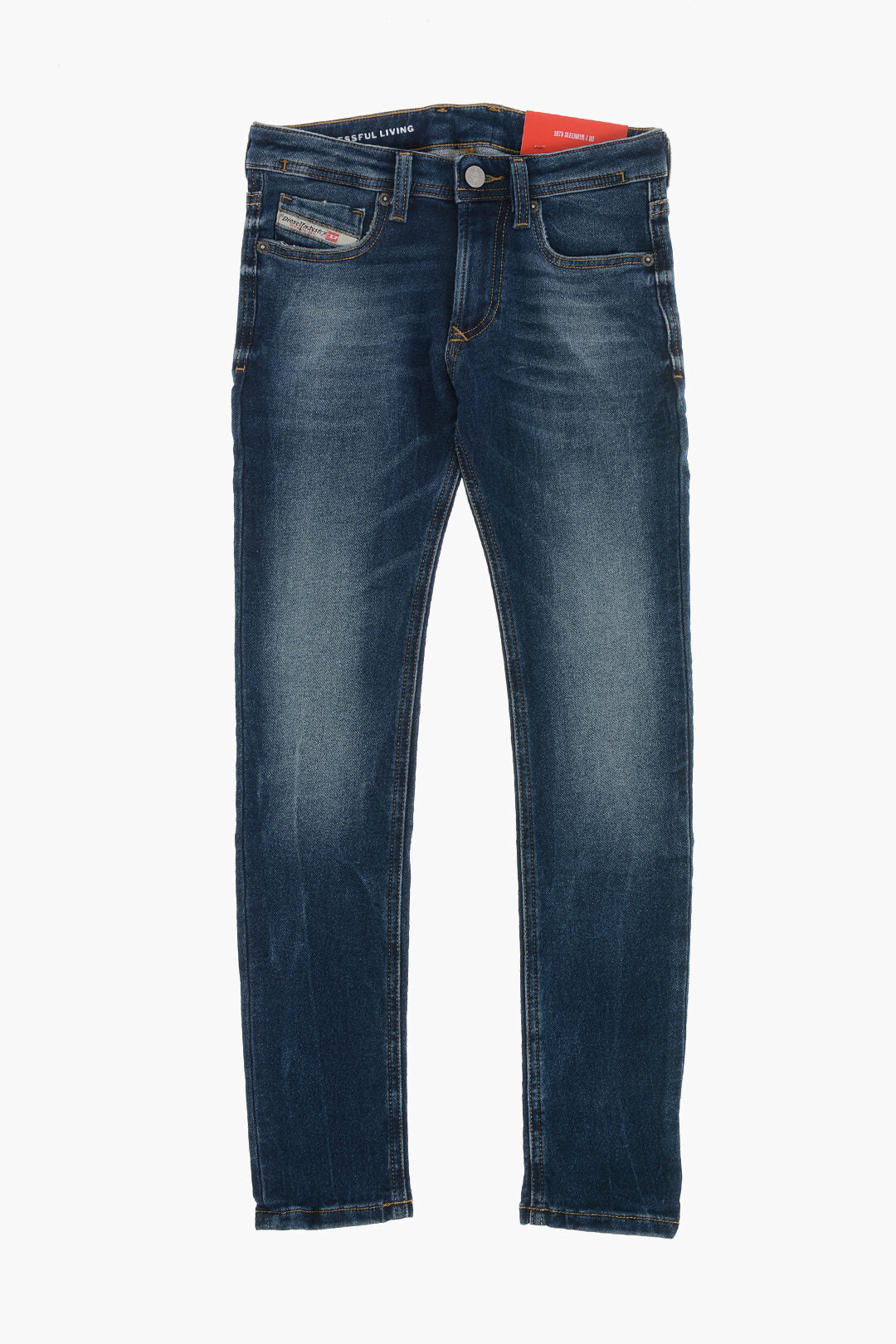 Diesel Kids 0405~Stonewashed Jeans 1979 SLEENKER With Branded Button