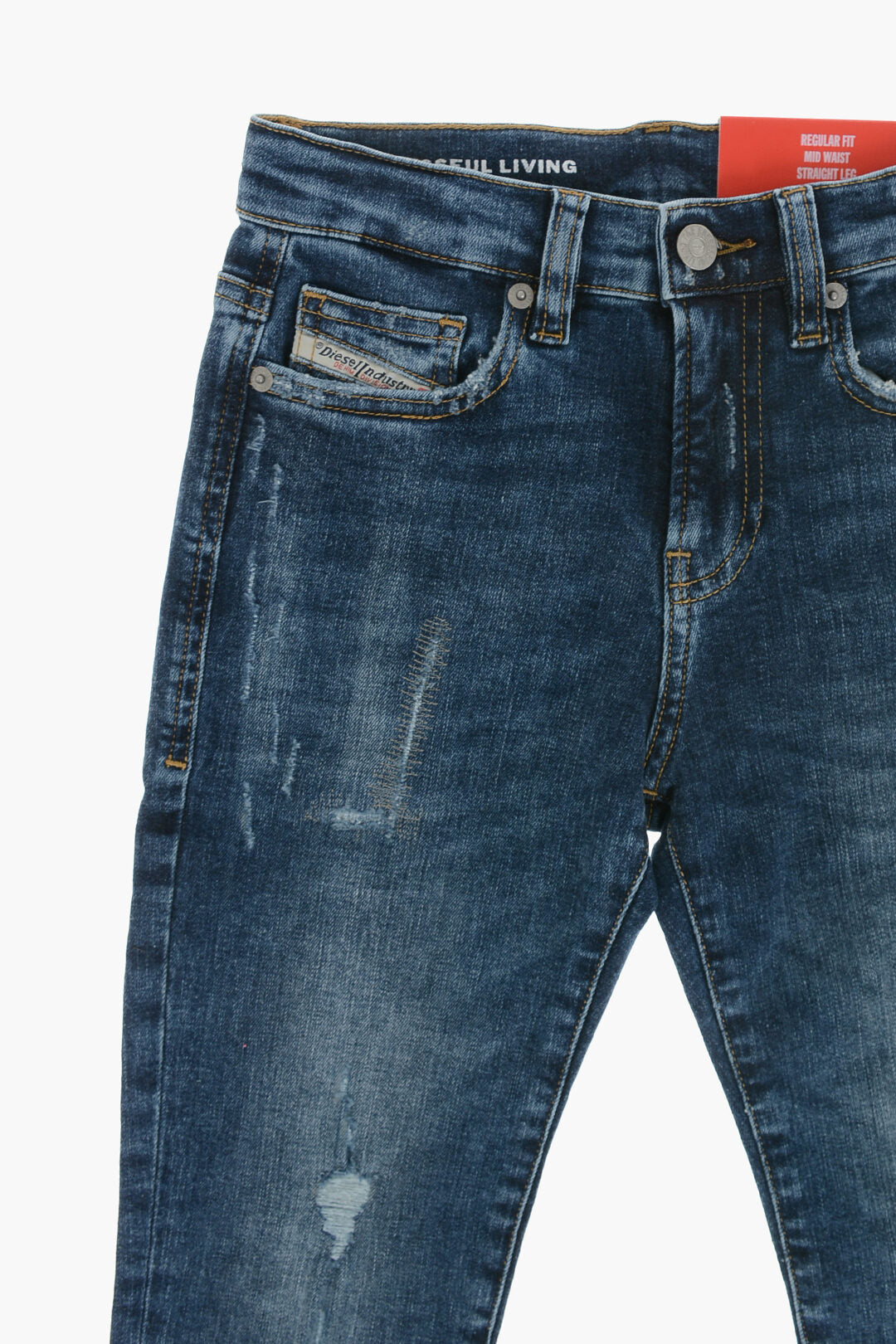 Diesel Kids 0405~Regular-Fit Jeans 2020 D-VIKER-J Straight Leg, view 2