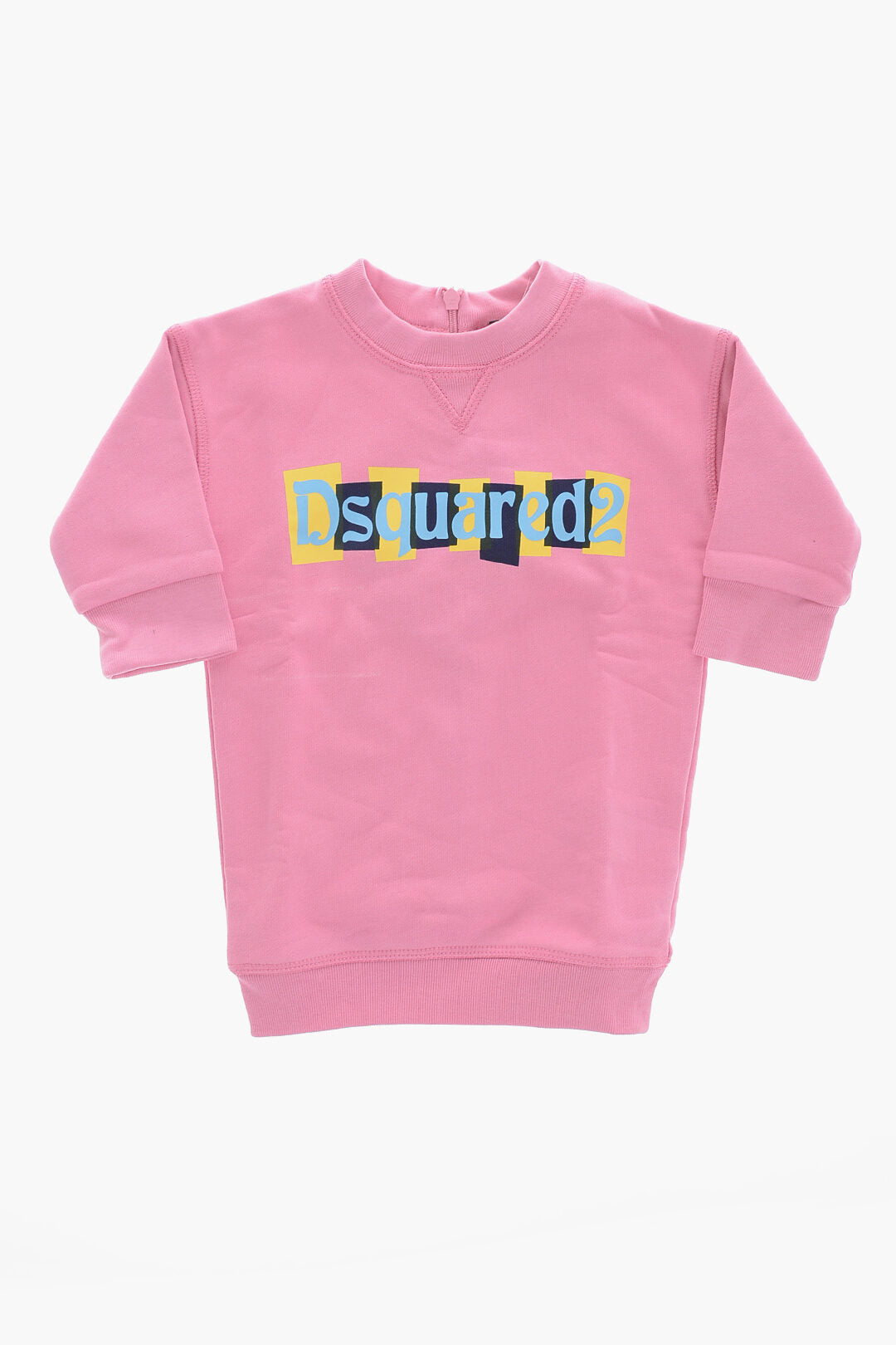 Dsquared2 Kids 1050~Long-Sleeve Sweatshirt Dress with Printed Logo