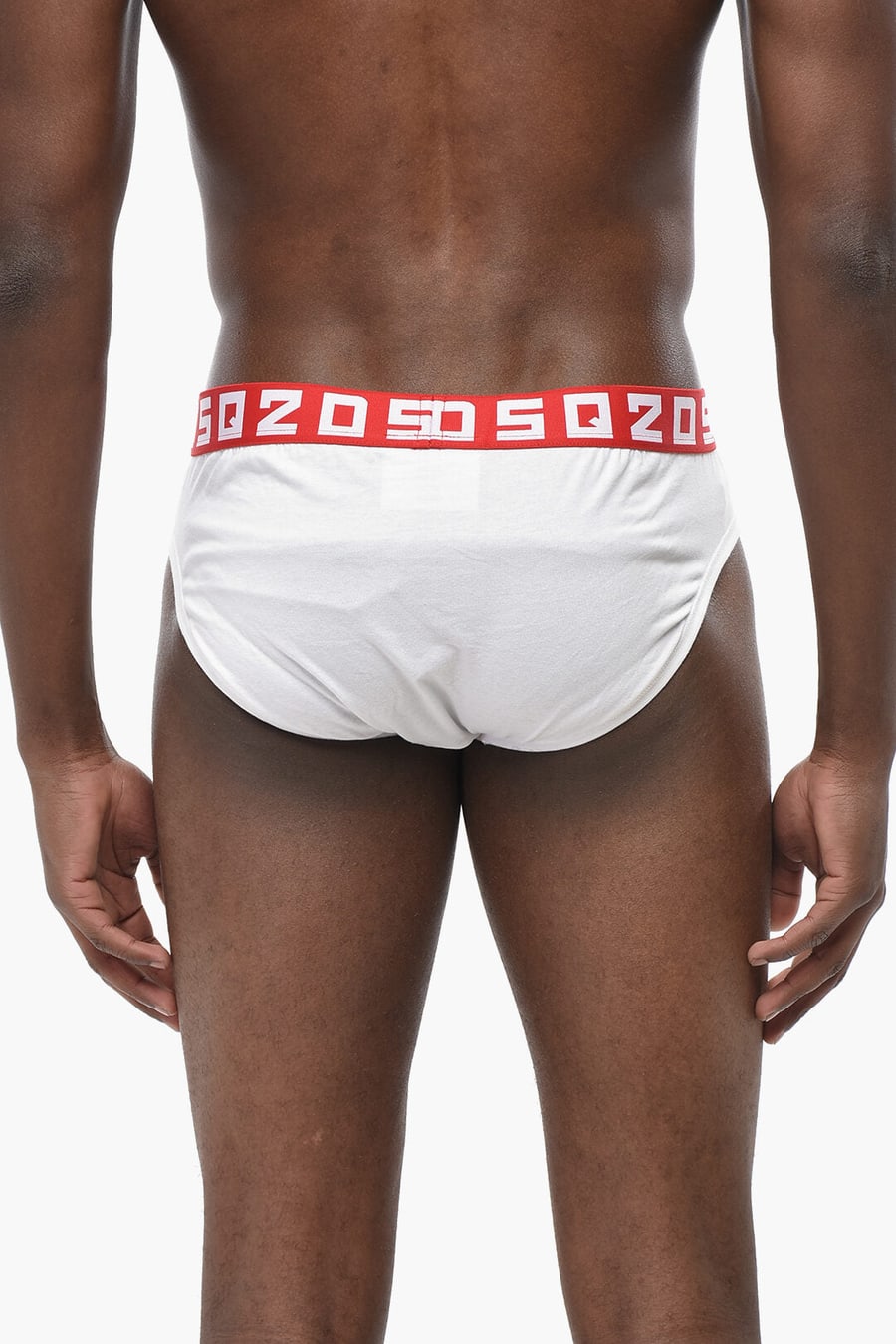 Dsquared2 2405~Cotton Briefs with Logo Elastic Waist, view 2