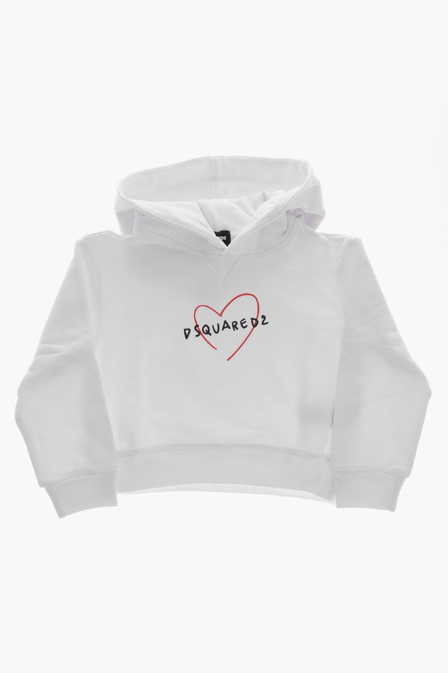 Dsquared2 Kids 0405~Brushed Cotton Hoodie With Print