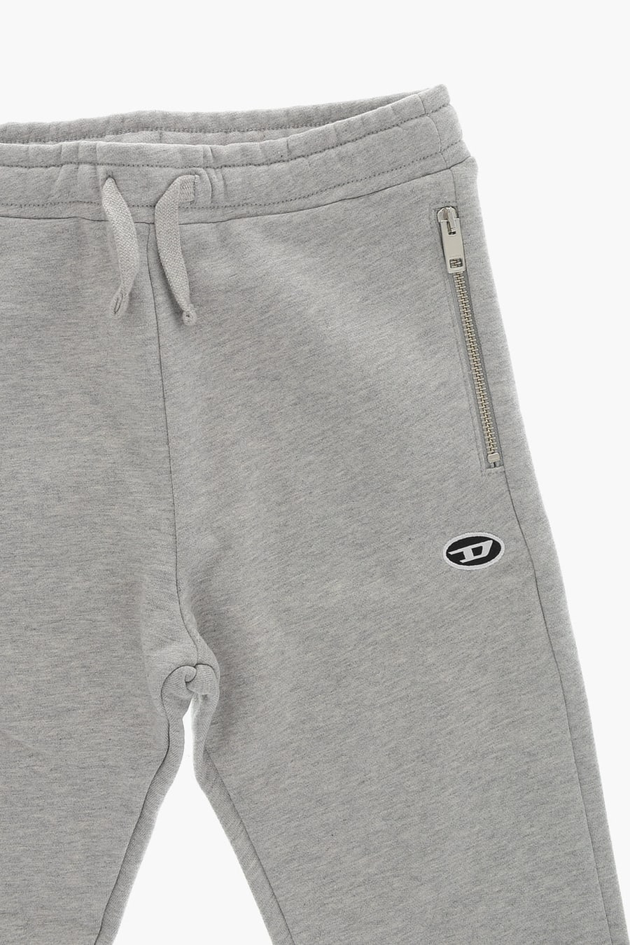 Diesel Kids 0470~Brushed Cotton Joggers with Elastic Waistband, view 2