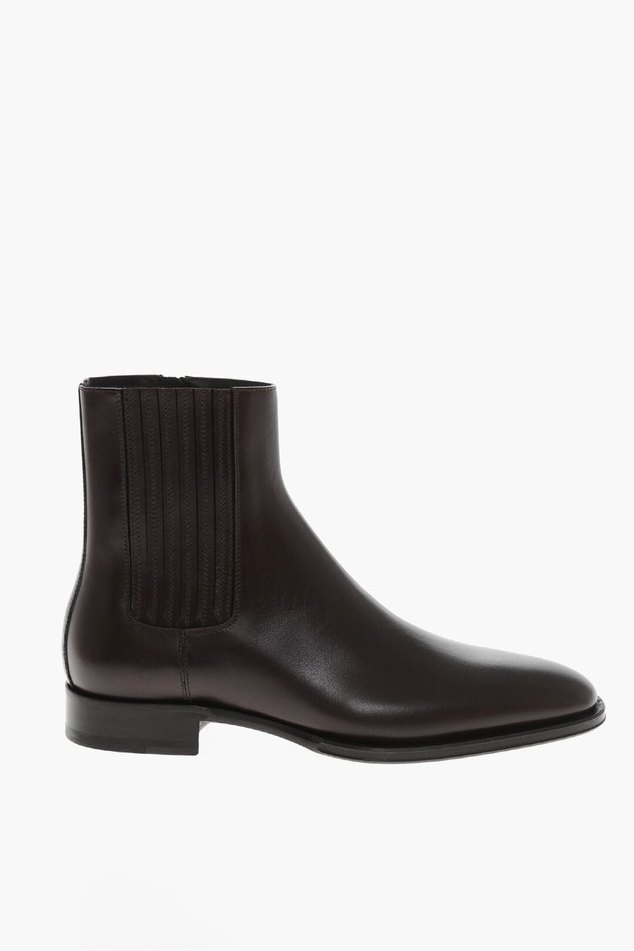 Dsquared2 2405~Leather Chelsea Boots D2 CLASSIC With Internal Zip, view 3
