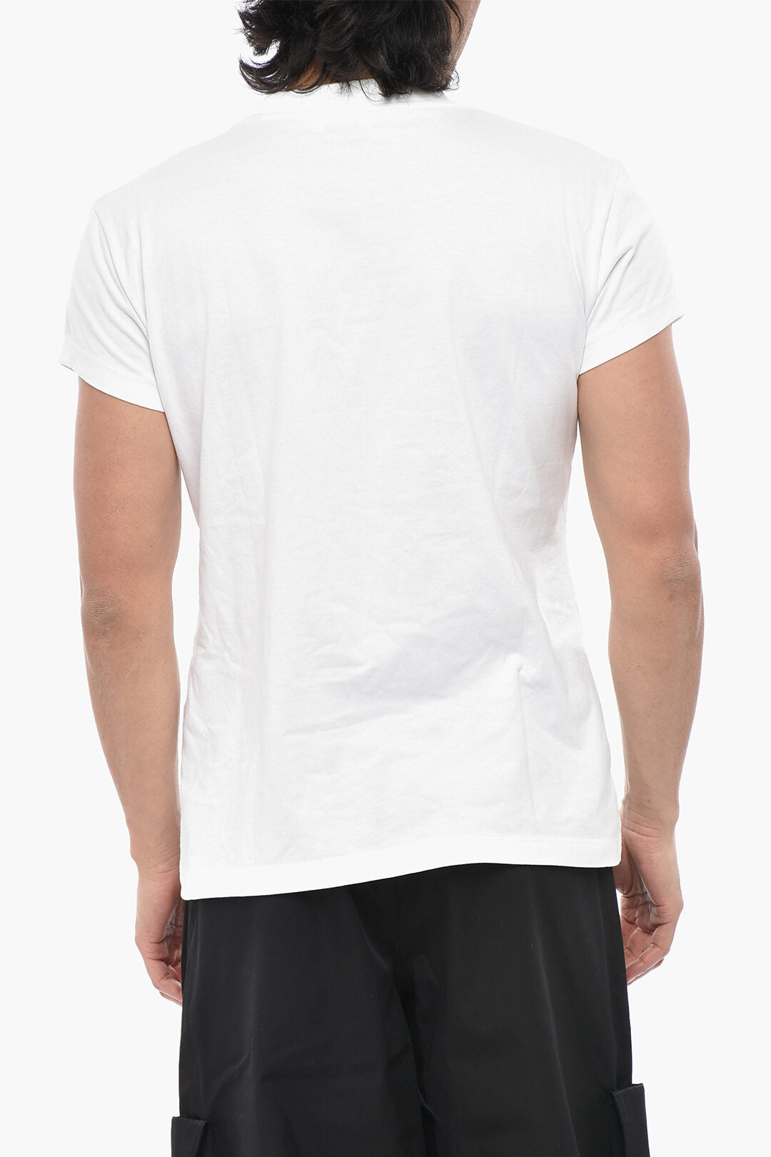 Off-White 2405~Slim-Fit T-Shirt NO OFFENCE With Print, view 2