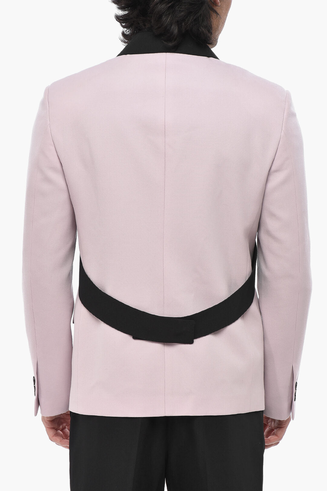Off-White 3050~Relaxed-Fit Blazer STICKER COLLAR with Criss Cross Detail, view 2