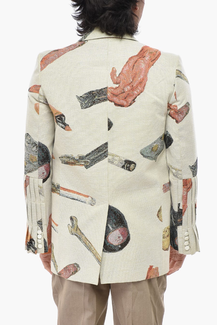 Off-White 2500~TAILORING Jacquard Blazer PASCAL, view 2