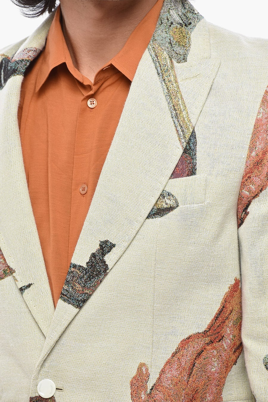 Off-White 2500~TAILORING Jacquard Blazer PASCAL, view 3