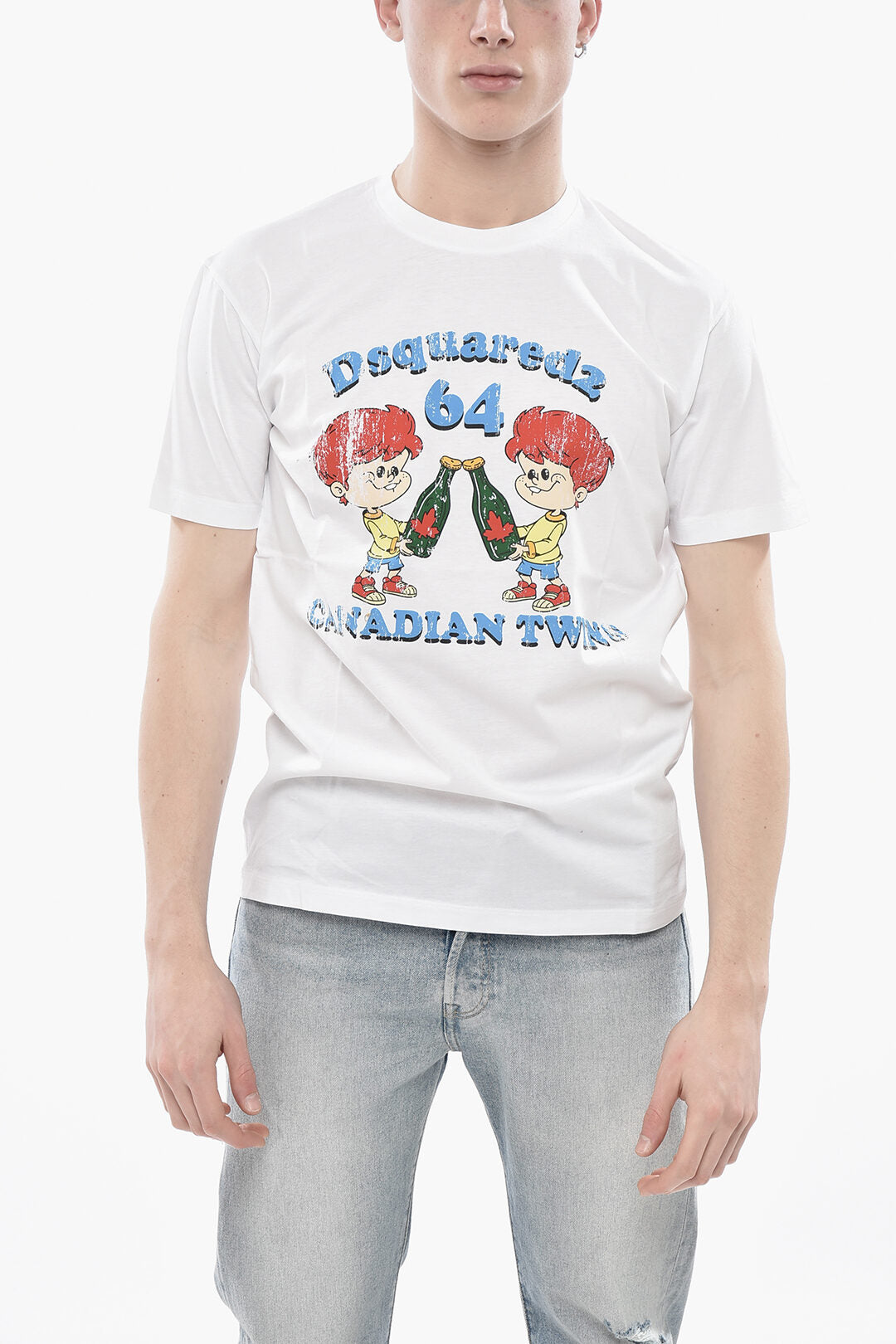 Dsquared2 2405~Crew-Neck T-Shirt COOL FIT, Printed