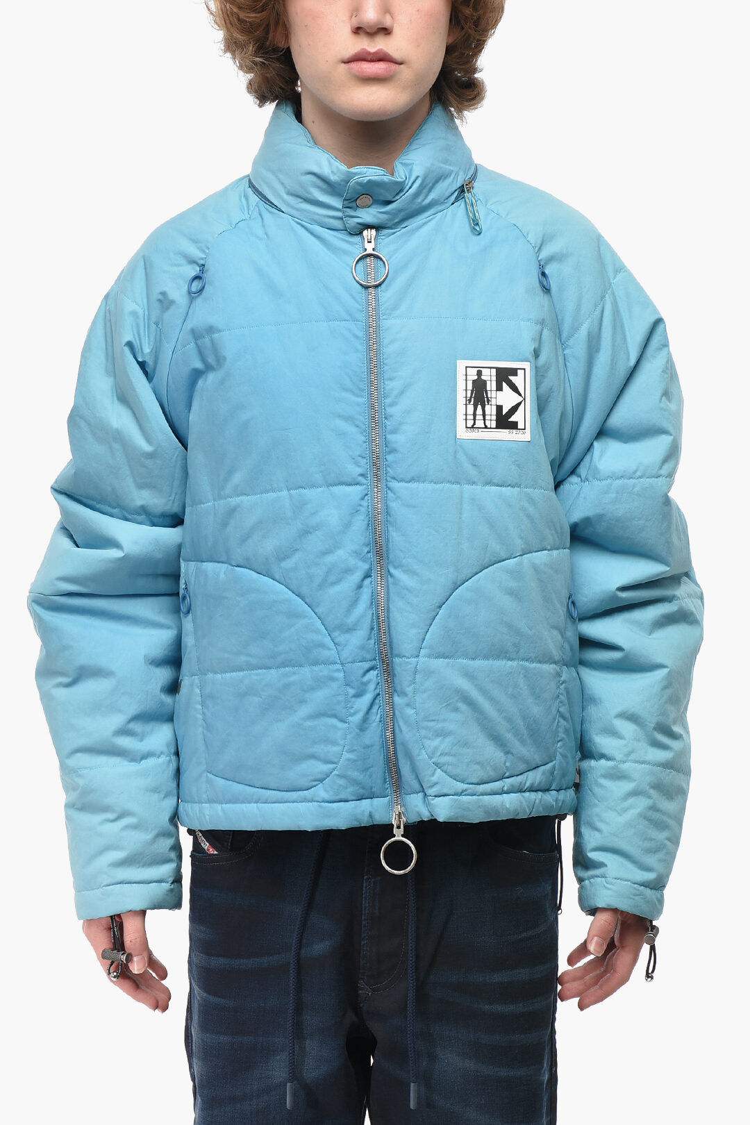 Off-White 2750~Puffer Jacket EL CAPITAN With Removable Hood