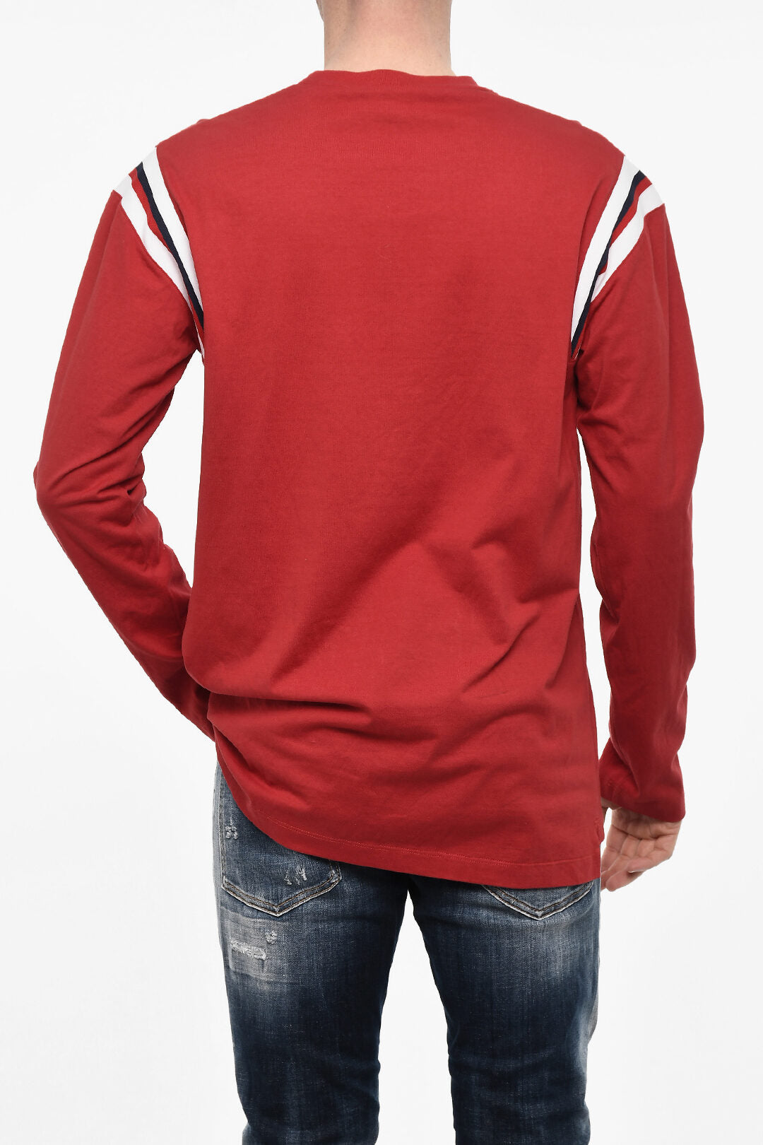 Dsquared2 2550~T-Shirt Varsity Fit D2 UNIVERSITY with Tape Detail, view 2