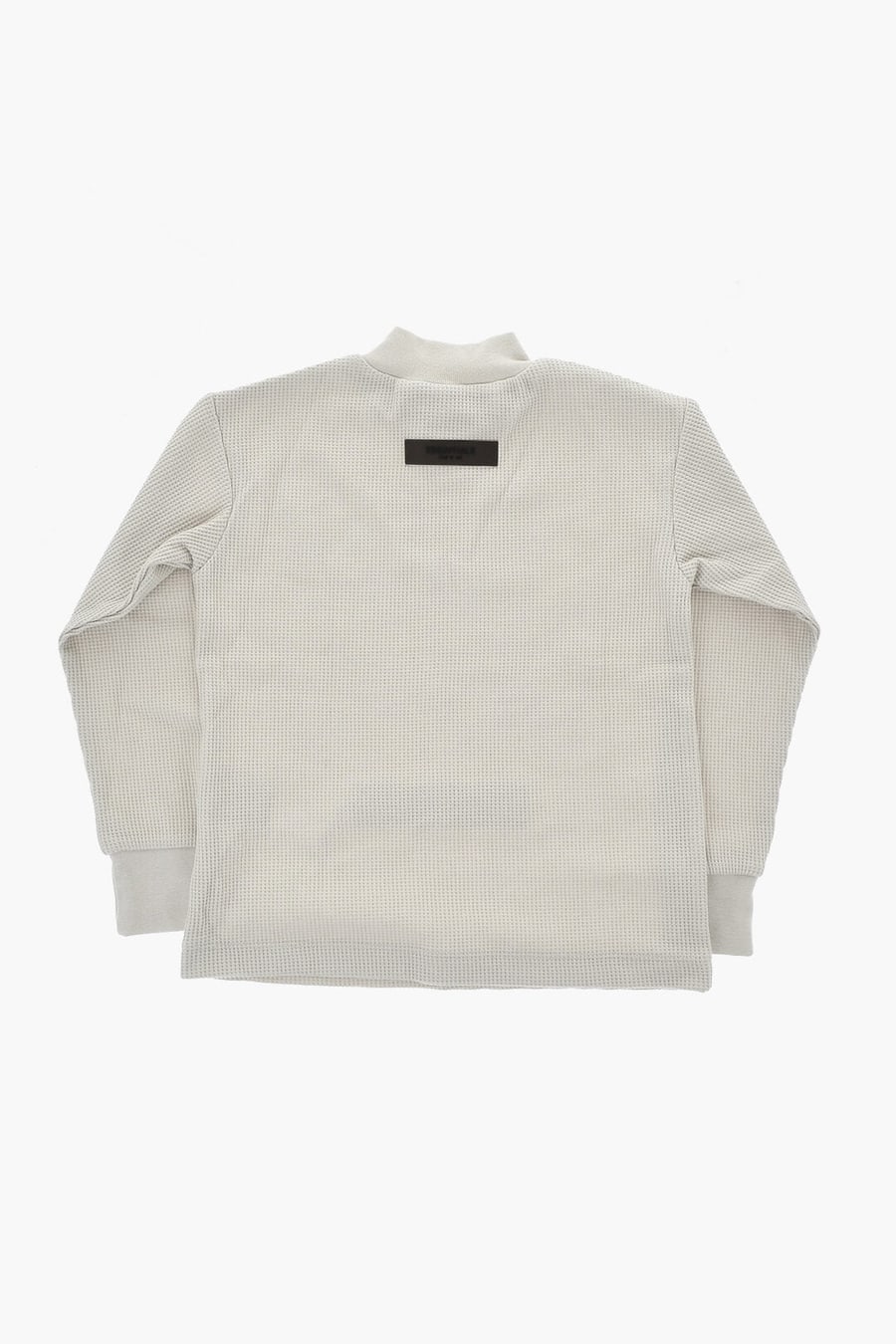 Fear of God 0500~ESSENTIALS Cotton-Blend Honeycomb Sweater, view 3