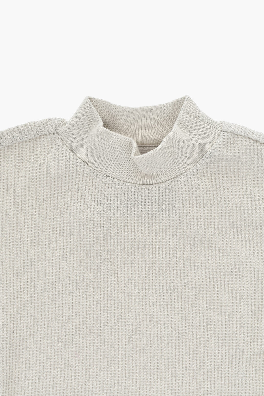 Fear of God 0500~ESSENTIALS Cotton-Blend Honeycomb Sweater, view 2