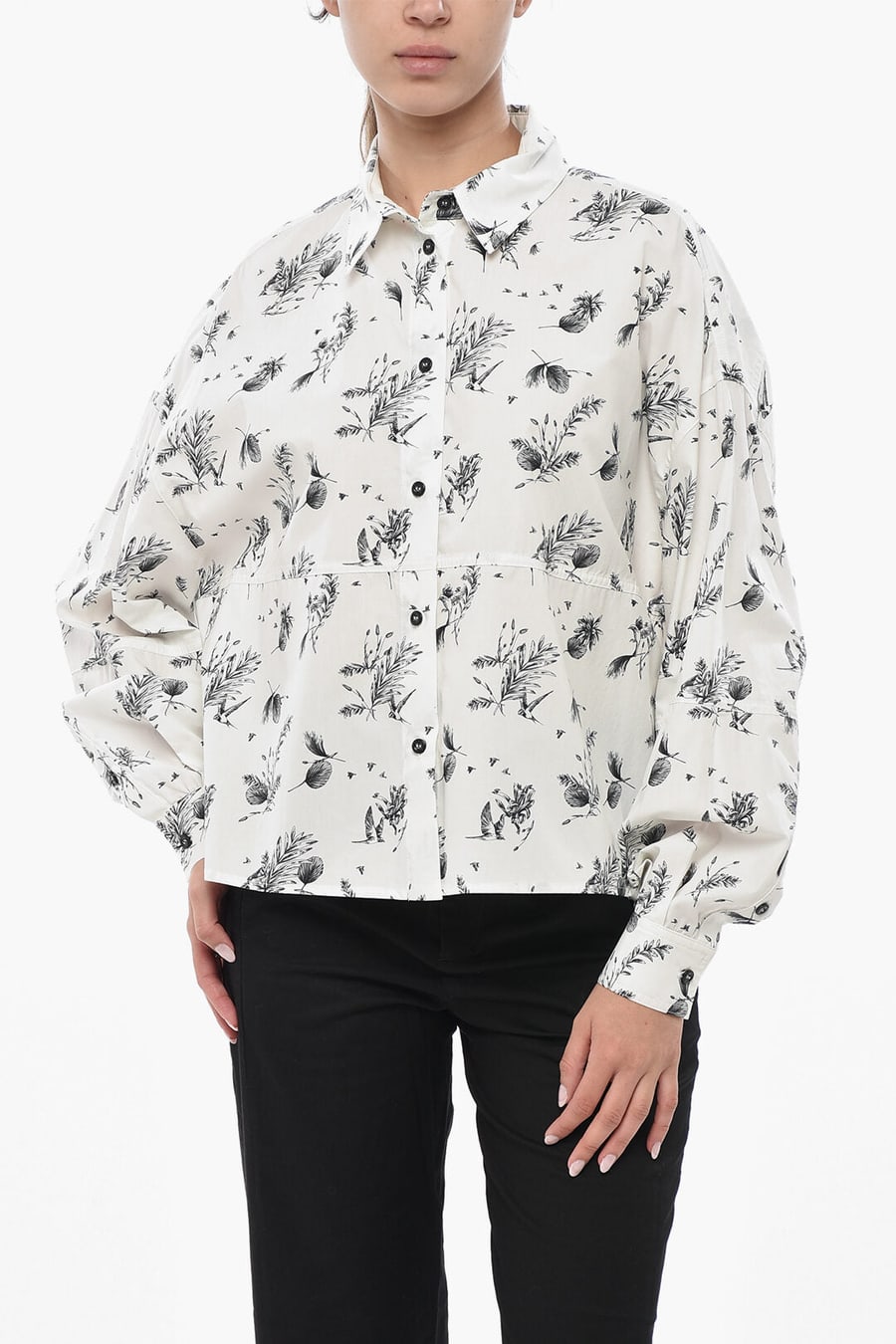 Woolrich 2405~Patterned Blouse WILDERNESS