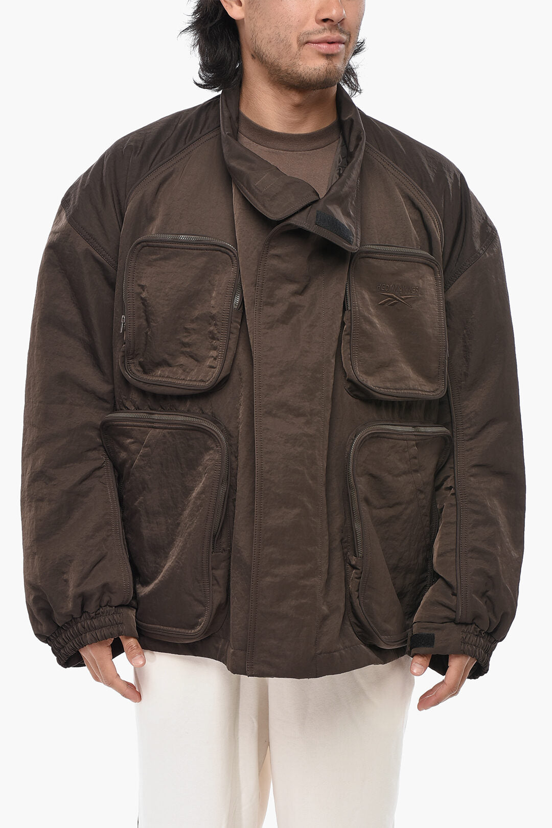 Hed Mayner 2405~REEBOK Nylon Utility Jacket with Velcro Closure