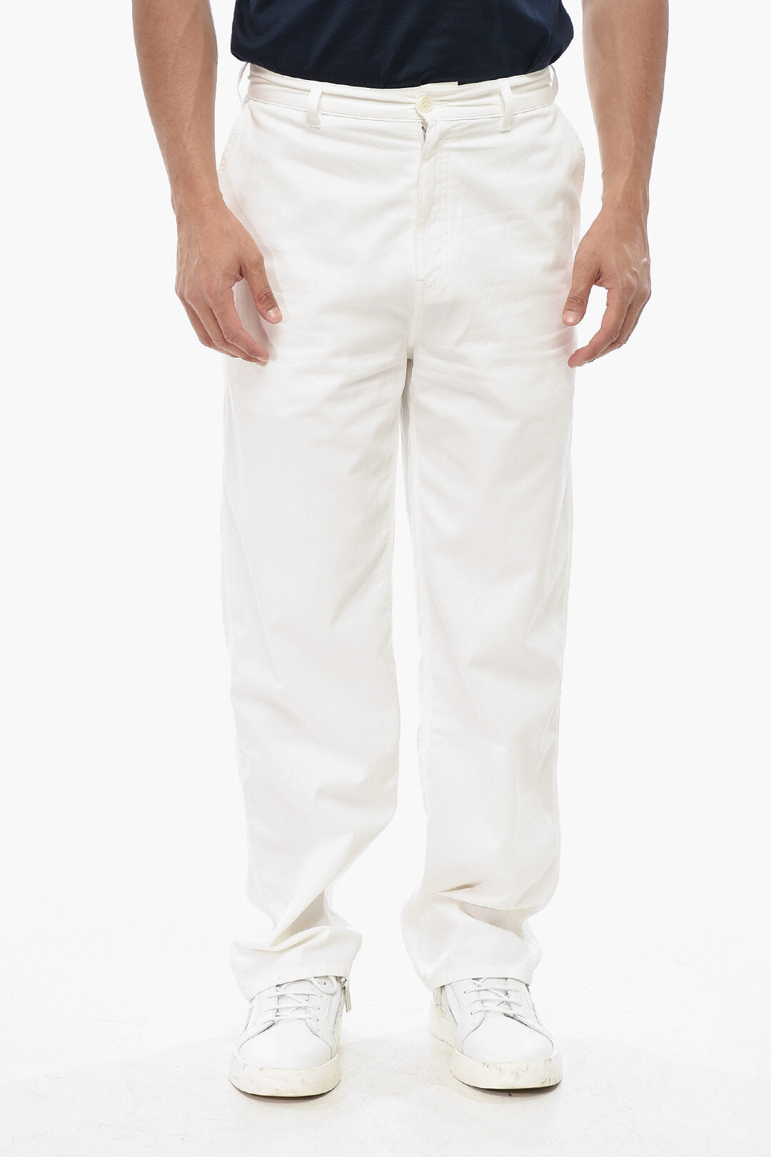 The Row 2405~Cotton Solid-Color Trousers SAKURO