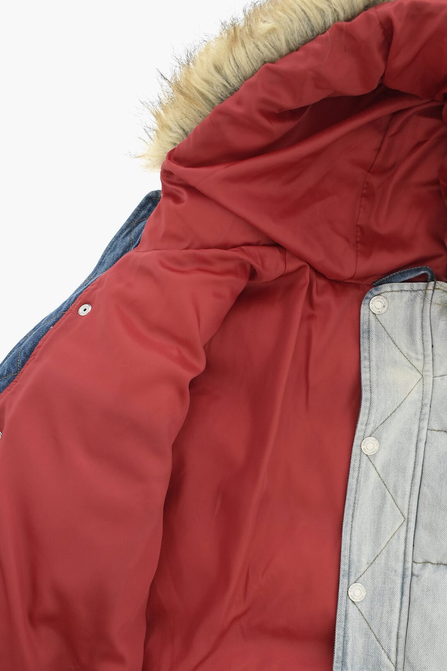 Dsquared2 Kids 0405~Padded Denim Jacket, view 2