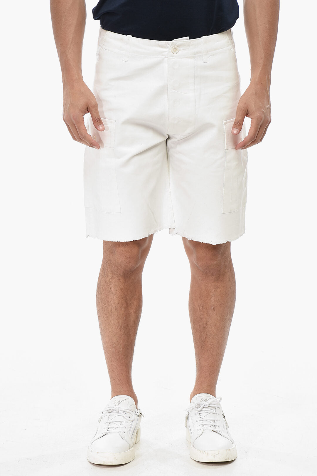 Gallery Dept 2405~Coated Cotton Cargo Shorts