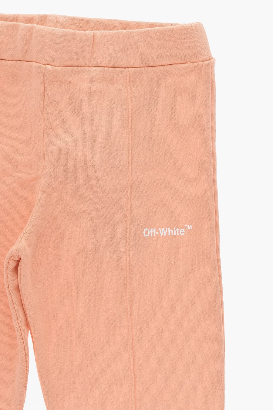 Off-White Kids 0950~Solid Flared Joggers with Ankle Slit, view 2