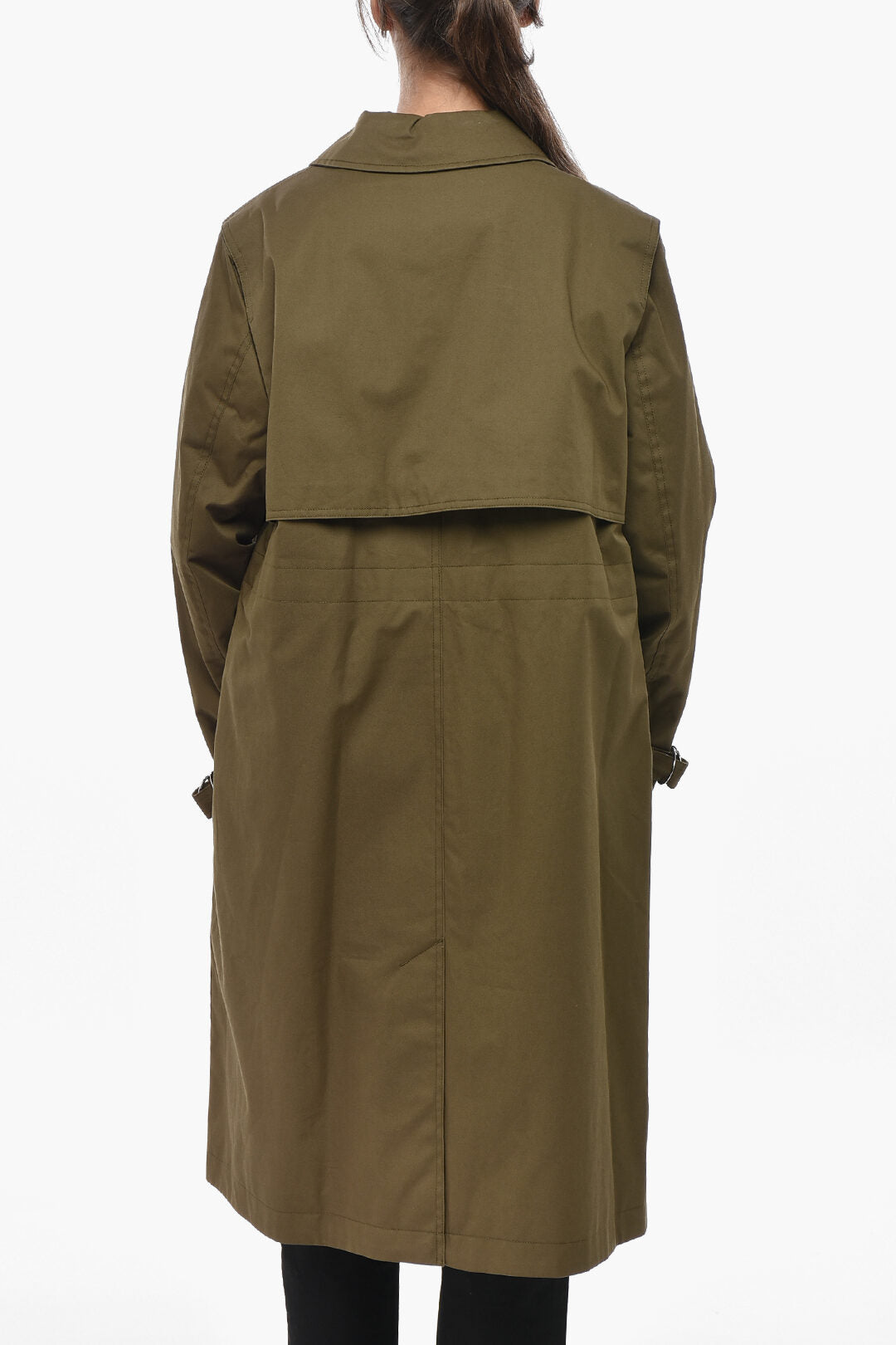 Woolrich 2850~Light Cotton Coat HAVICE with Logo Buttons