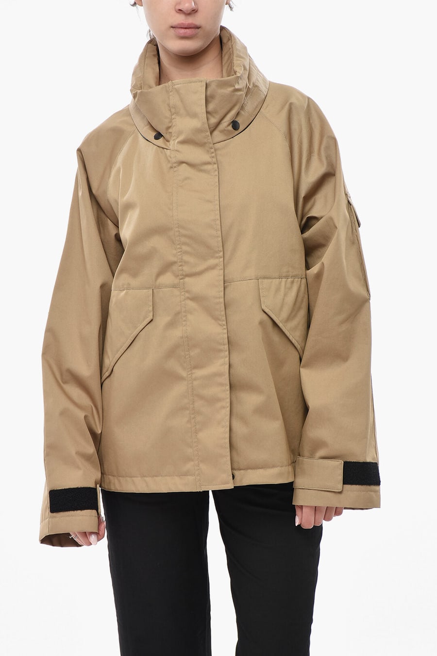 Woolrich 2500~Solid-Color Jacket LILY with Removable Hood
