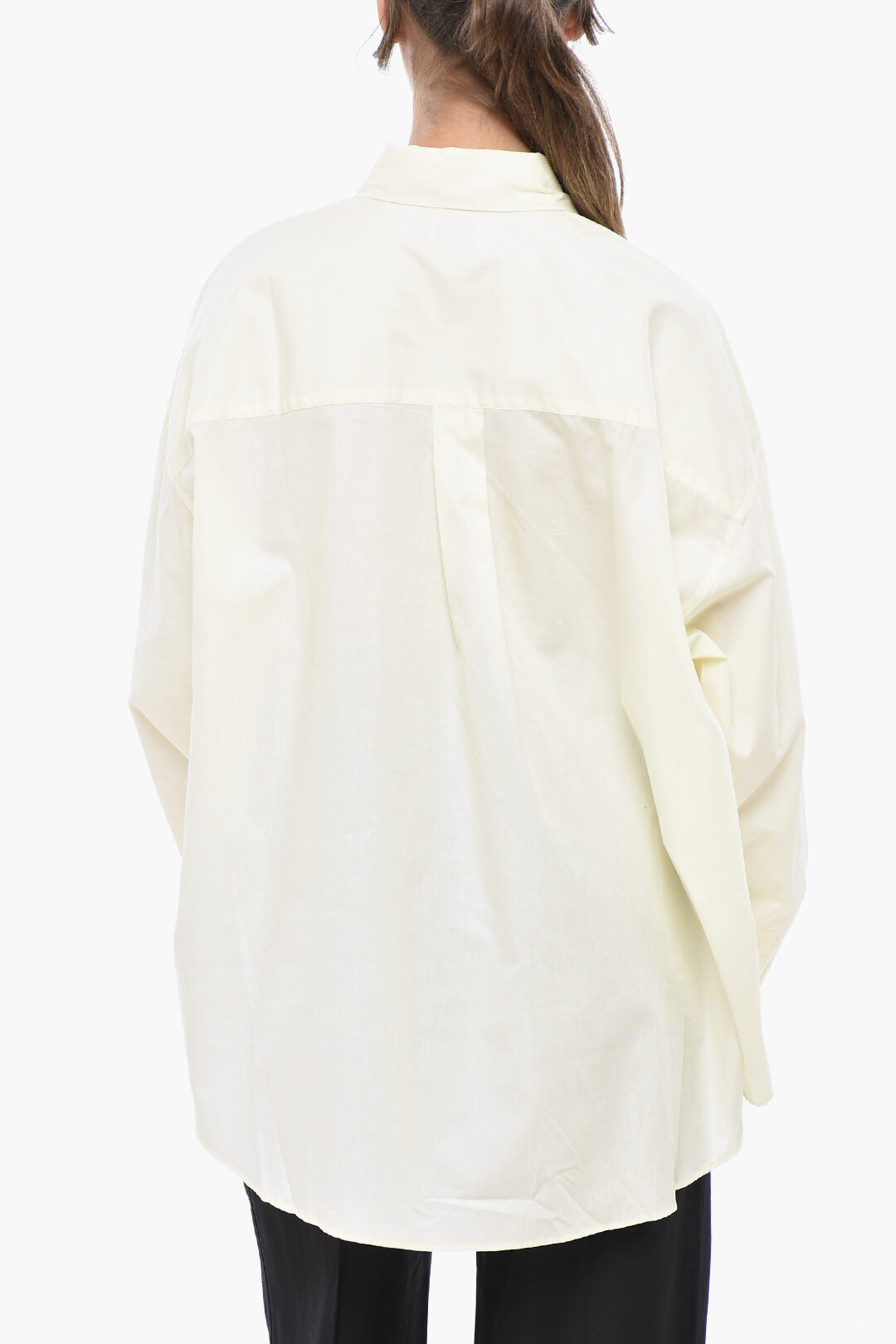 Cruna 3000~Oversized Poplin Shirt IVY, view 2