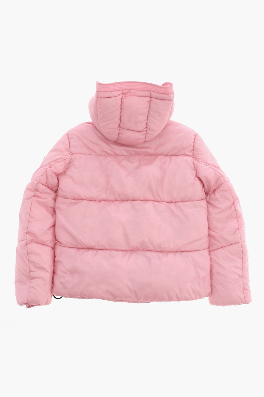 Diesel Kids 1050~Solid Quilted Puffer Jacket With Concealed Button Closure, view 3