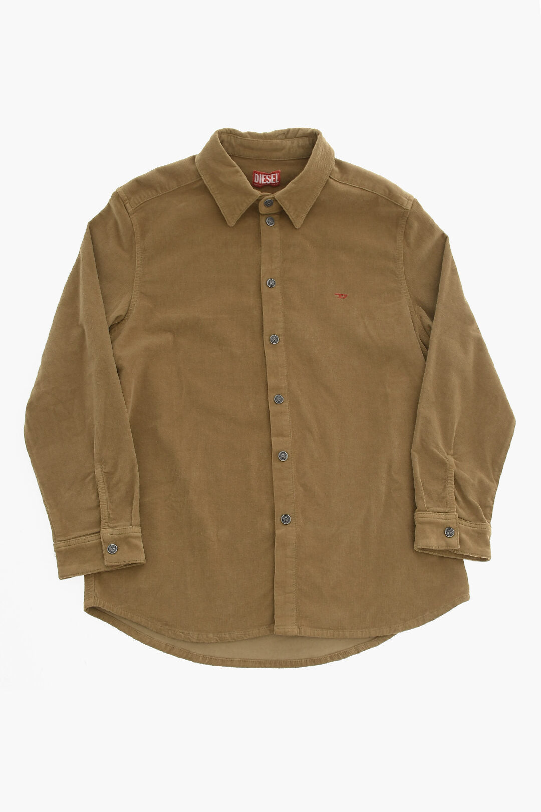 Diesel Kids 2500~Corduroy Shirt with Branded Snap Buttons