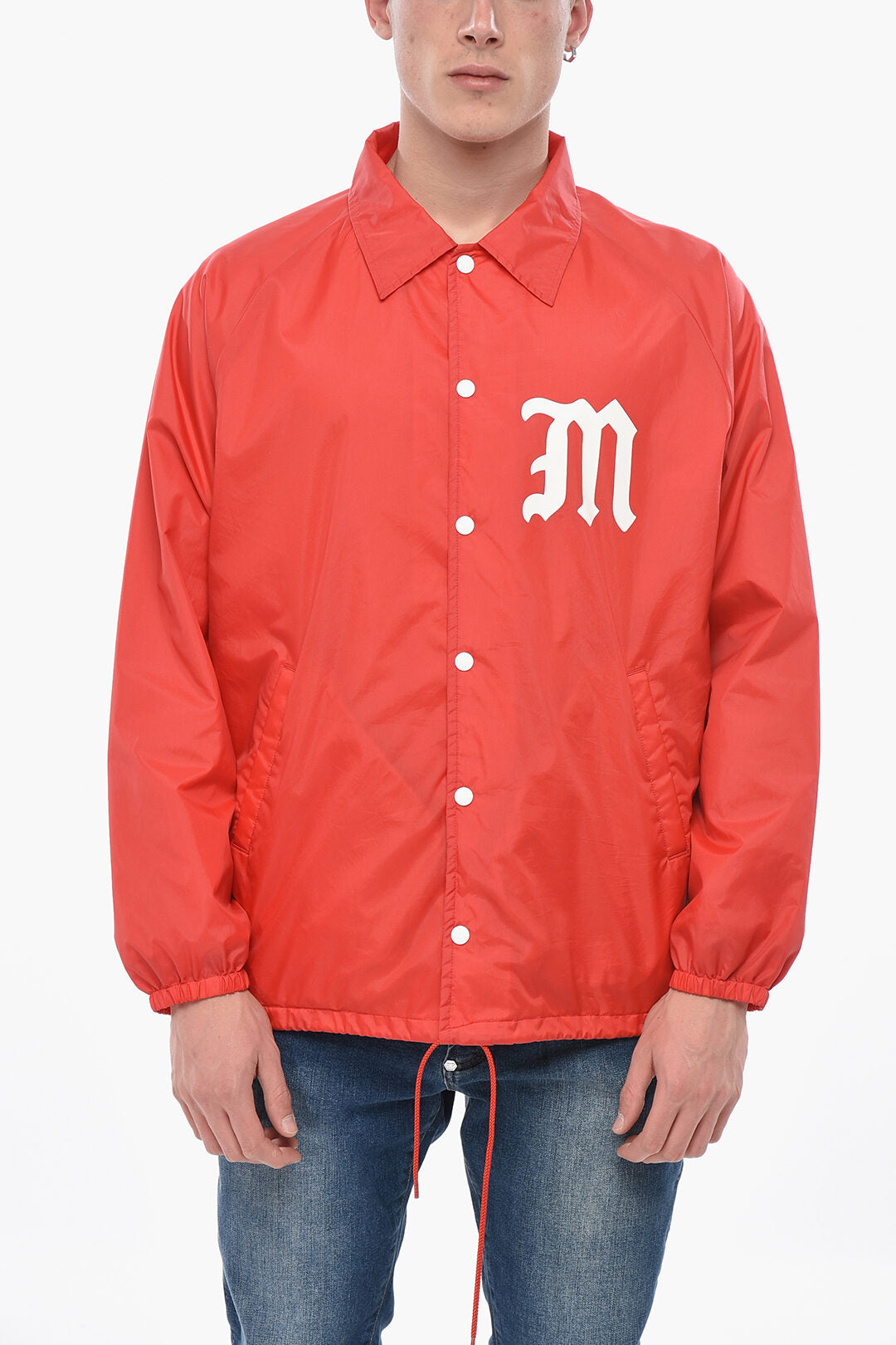Saint Michael 2550~Nylon Jacket with Snap Buttons