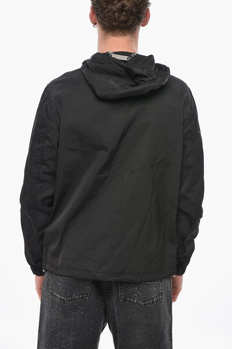 Philipp Plein 3500~Leather Jacket with Logo, view 2