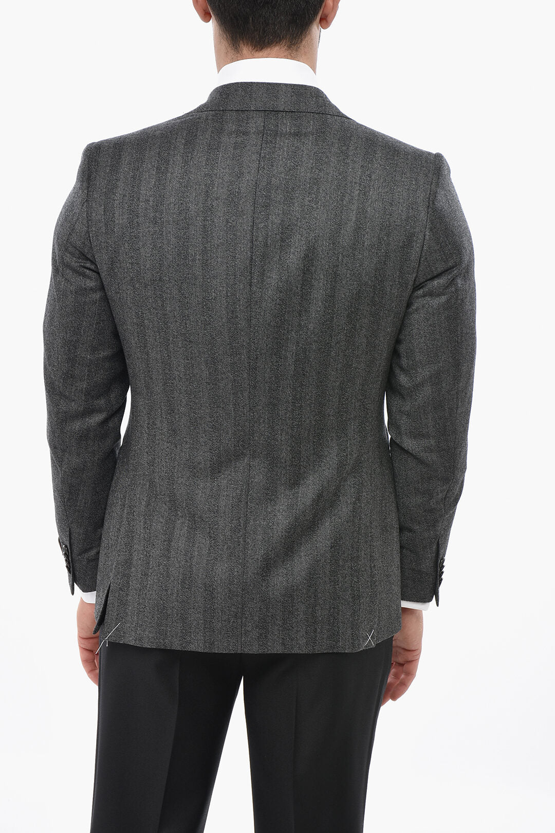 Corneliani 2470~CC COLLECTION Virgin Wool Slim-Fit Blazer GATE, view 2