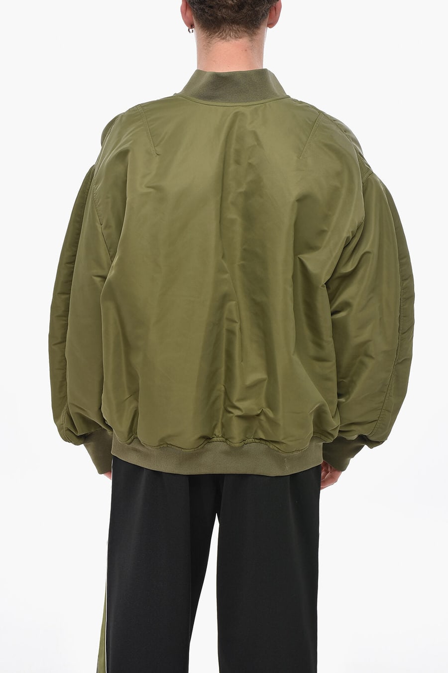 Hed Mayner 2850~Padded Nylon Bomber Jacket