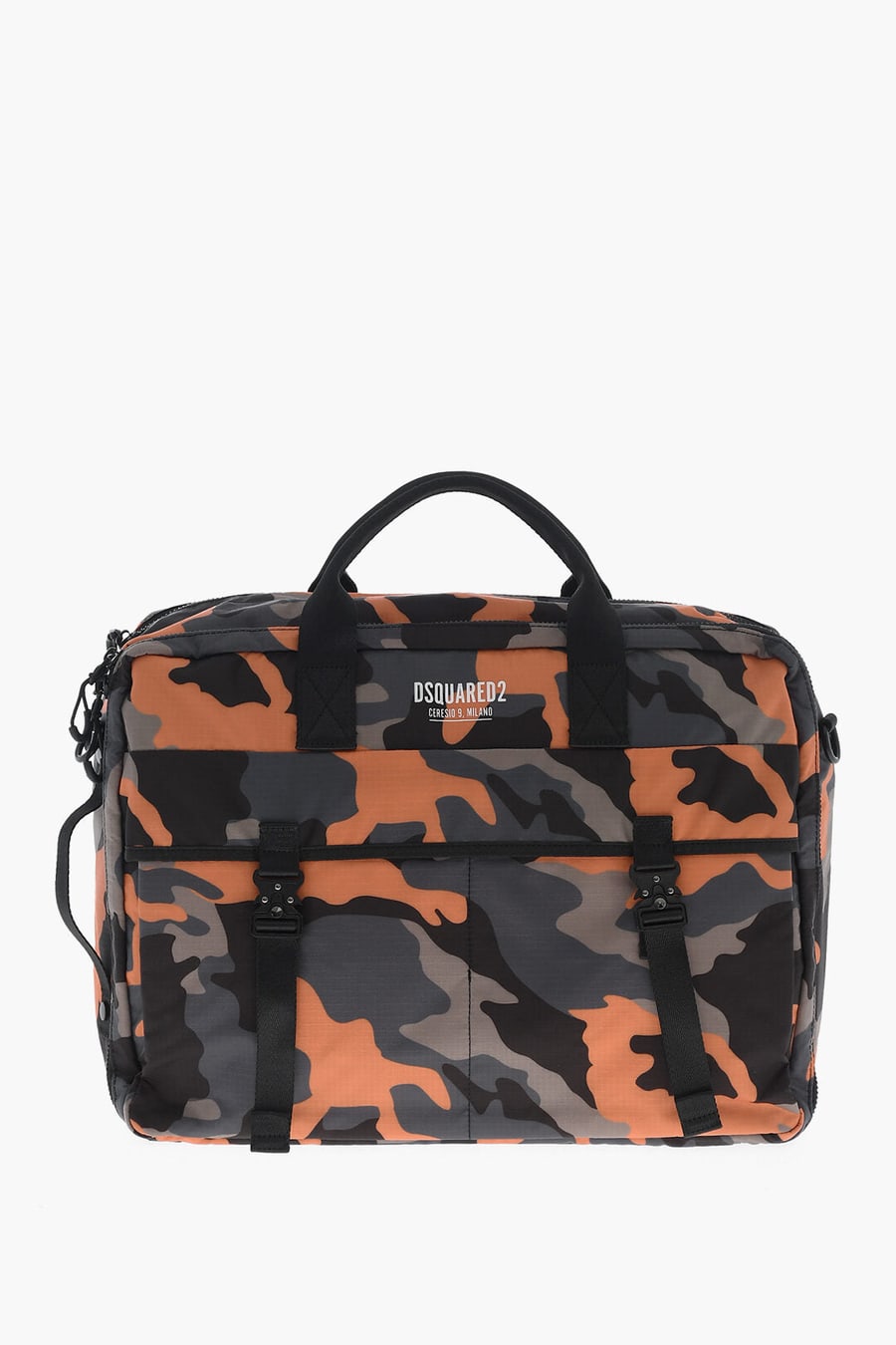 Dsquared2 3250~3-Way Nylon Bag with Camouflage Effect