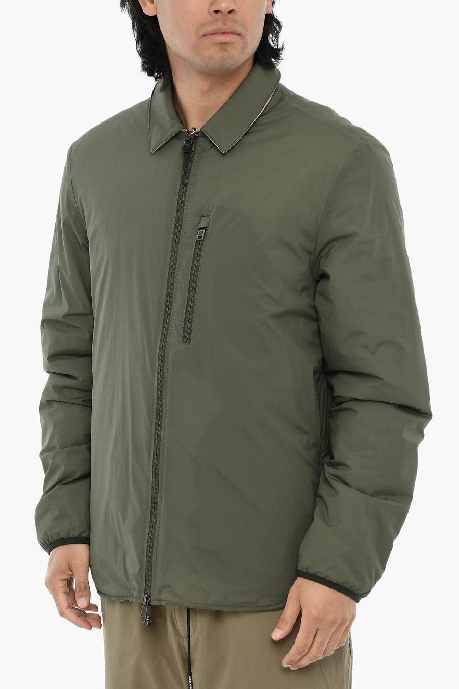 Woolrich 2850~Reversible Jacket with Zip Closure