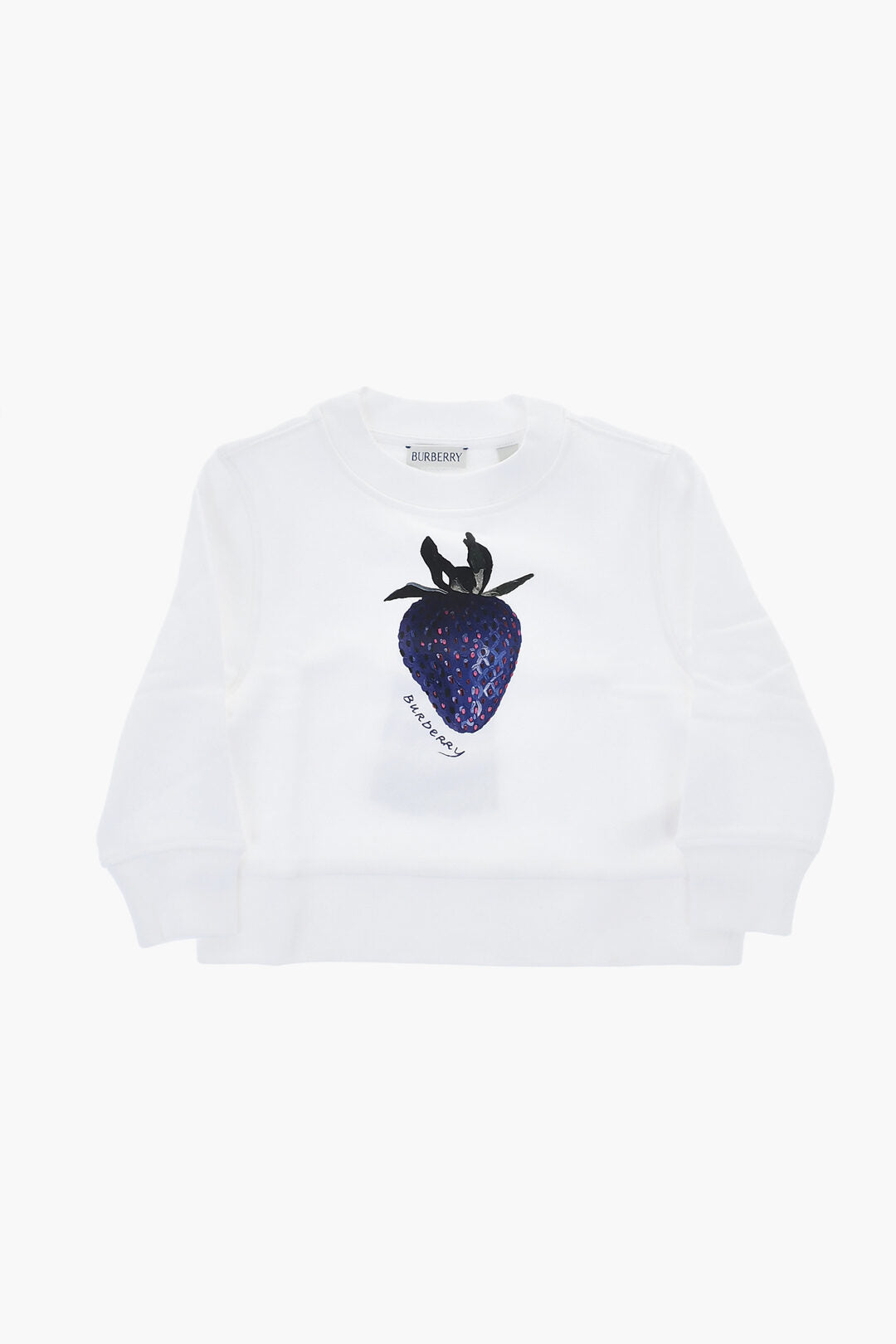 Burberry KIDS 0405~Cotton Crewneck Sweatshirt MATHEW with Print