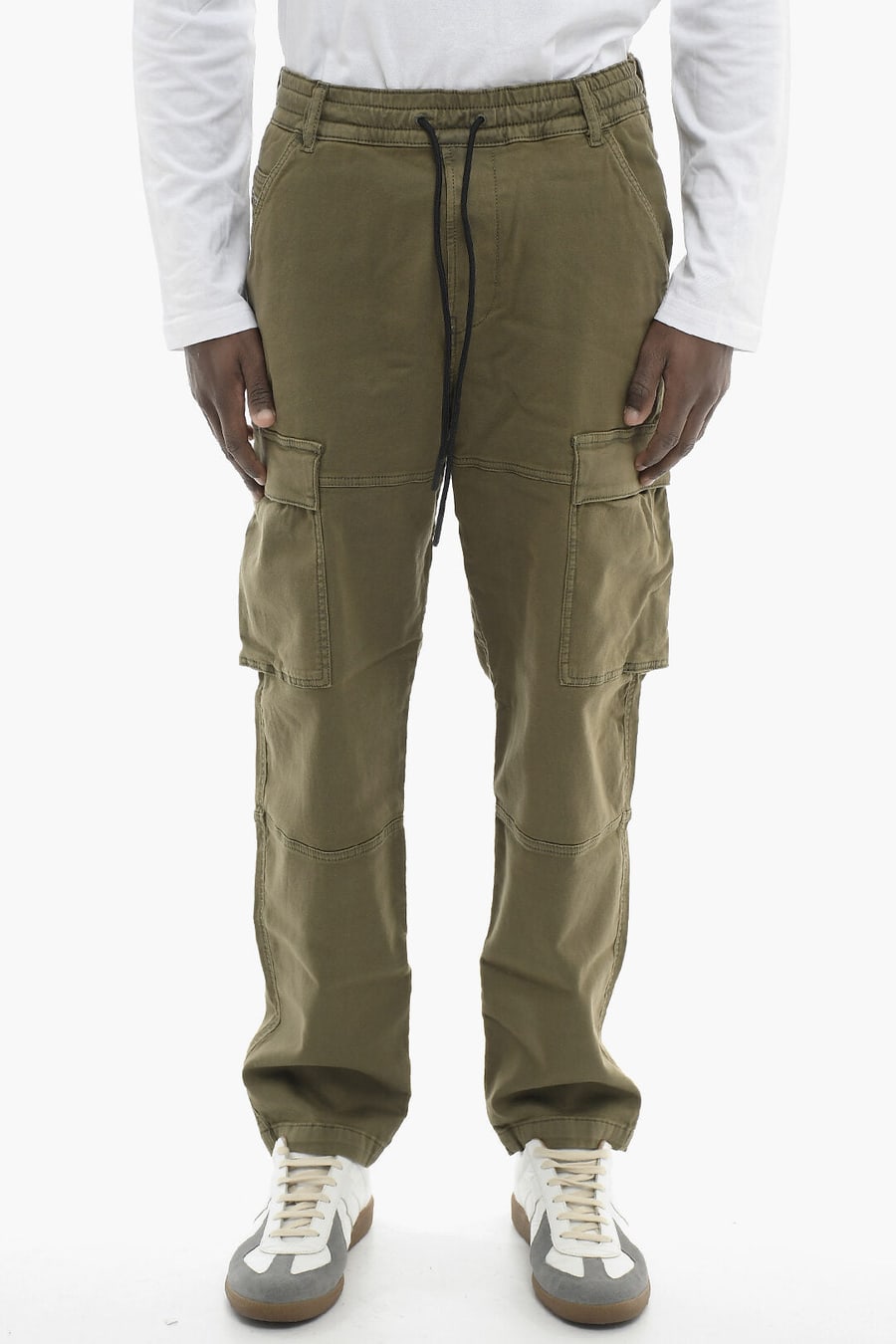 Diesel 2850~Straight-Leg Cargo Jogg Jeans D-KROOLEY With 18cm Elastic Waist
