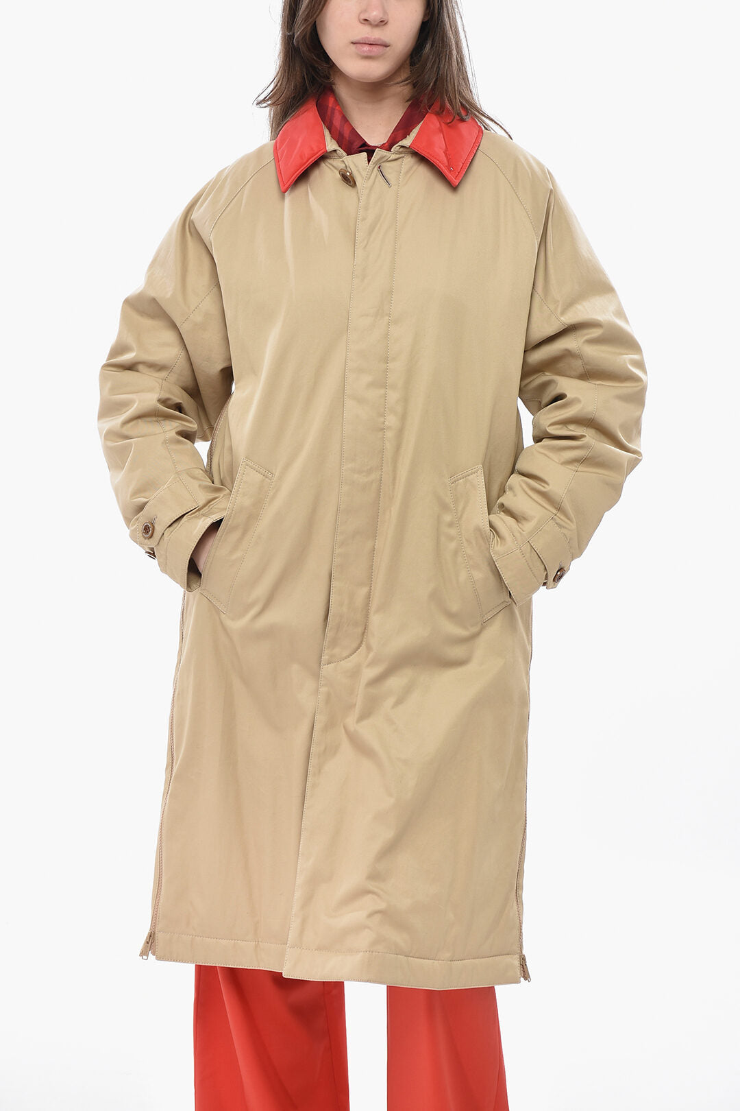 Undercover 2500~JUN TAKAHASHI FRAGMENT Padded Coat with Contrast Collar