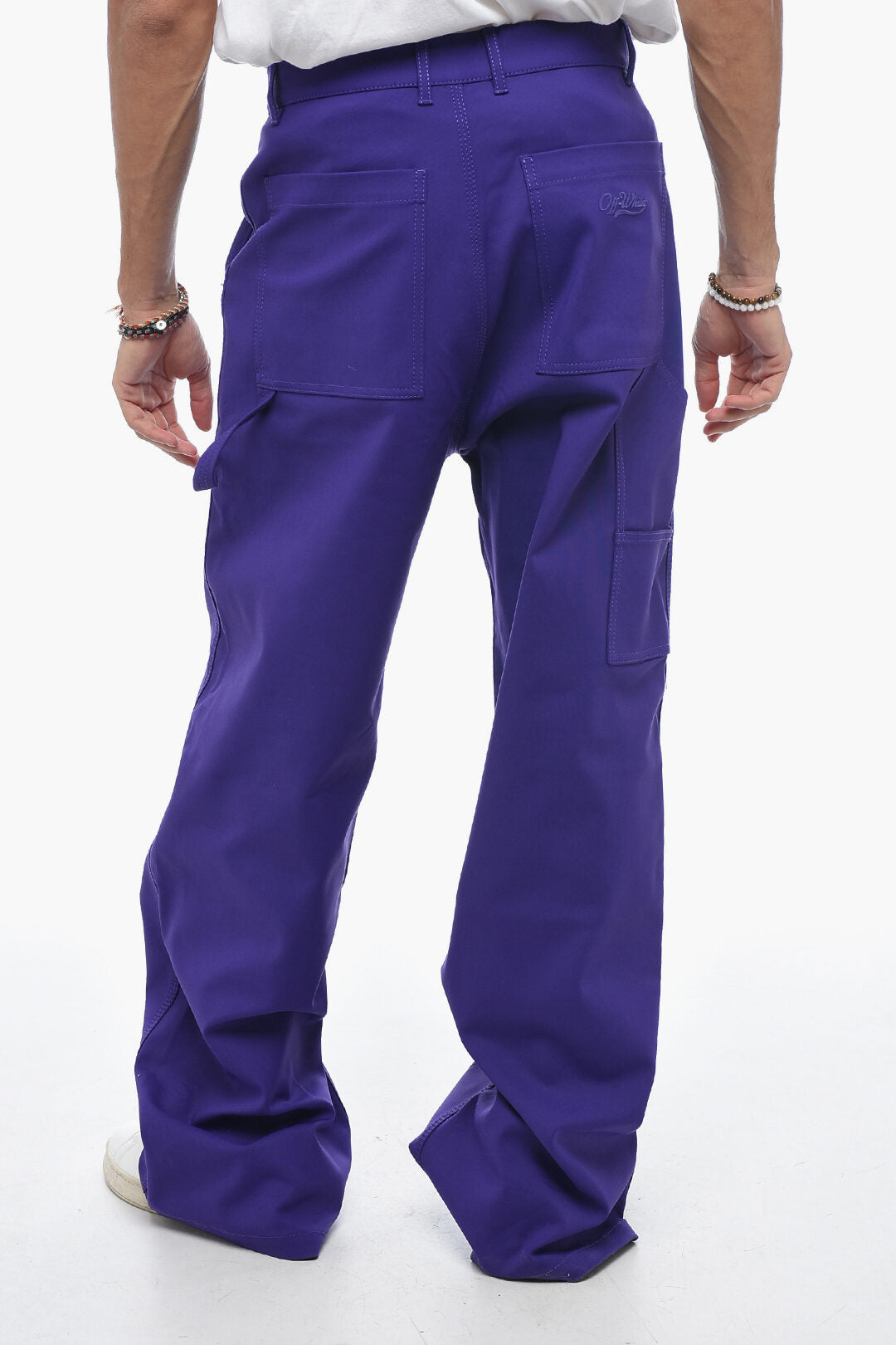 Off-White 0850~Carpenter-Fit Pants WAVE OFF