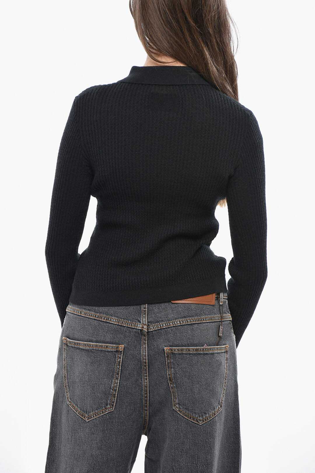 Guest in Residence 3500~Cashmere Polo-Neck Sweater