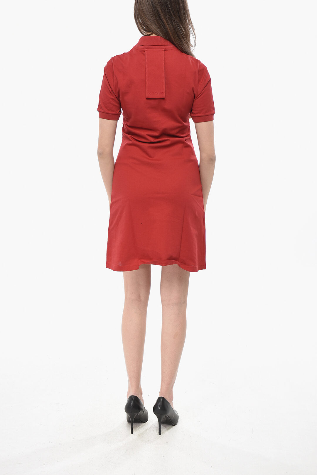 Courreges 2550~Cotton Pique Polo Dress, view 2