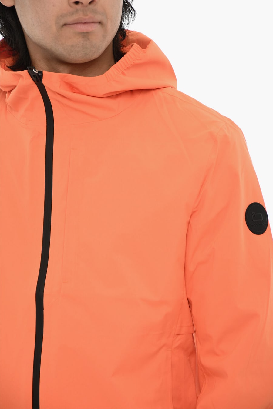 Woolrich 2950~Solid-Color Jacket PACIFIC with Hood