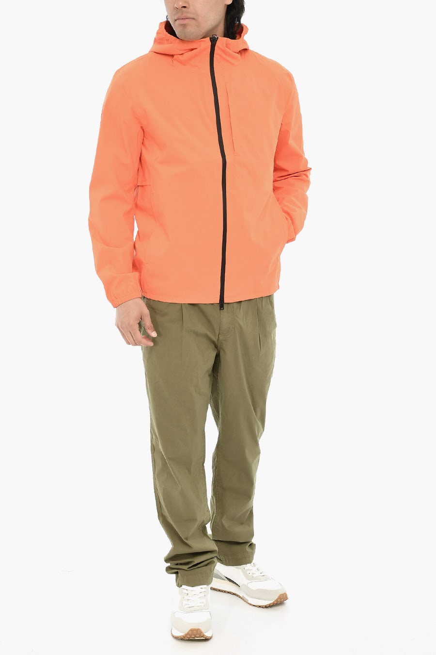 Woolrich 2950~Solid-Color Jacket PACIFIC with Hood, view 4
