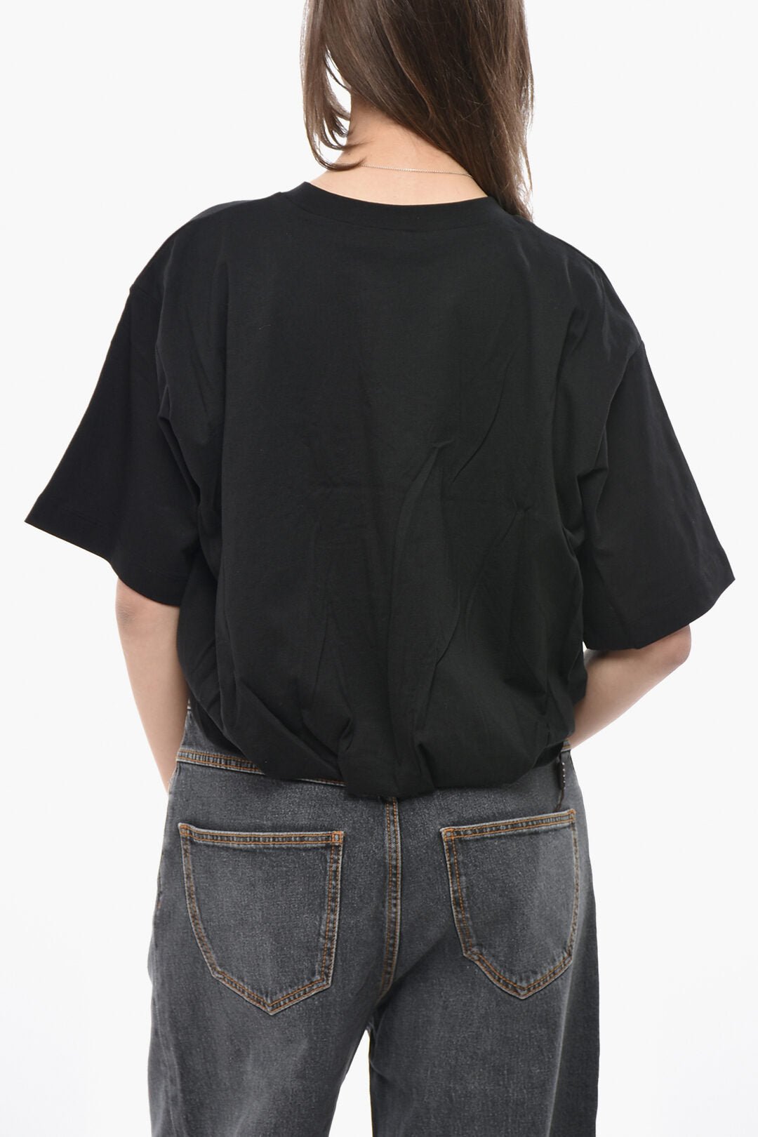 Pinko 3500~Cotton T-Shirt TORRONE With Balloon Design, view 2