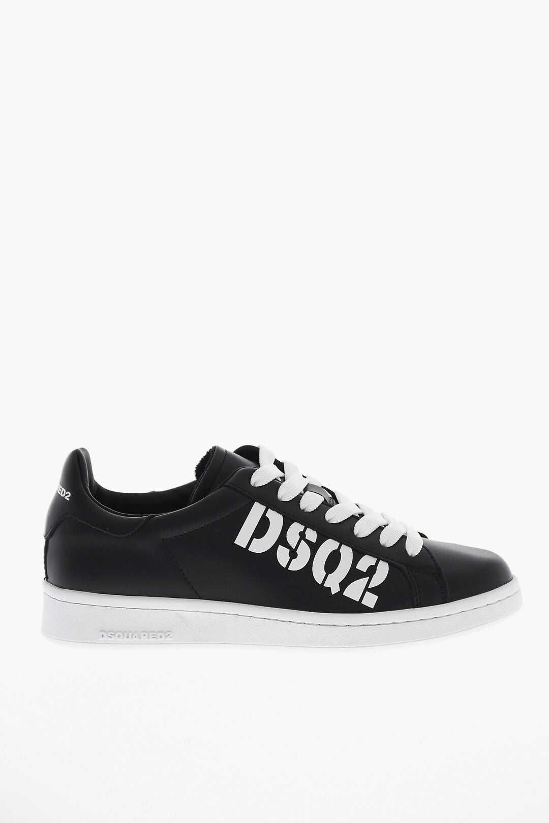 Dsquared2 3500~Leather Low-Top Sneakers BOXER with Contrast Details